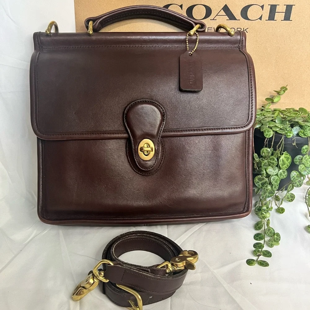 Vintage Coach Willis Top Handle #9927